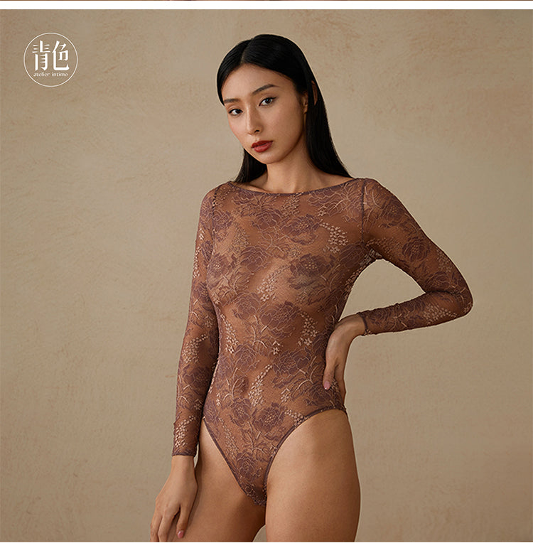 Atelier Intimo Rose Lace Bodysuit