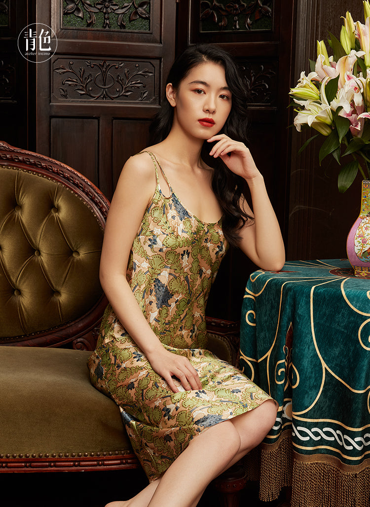 Atelier Intimo Print Series -Vacation Camisole Dress