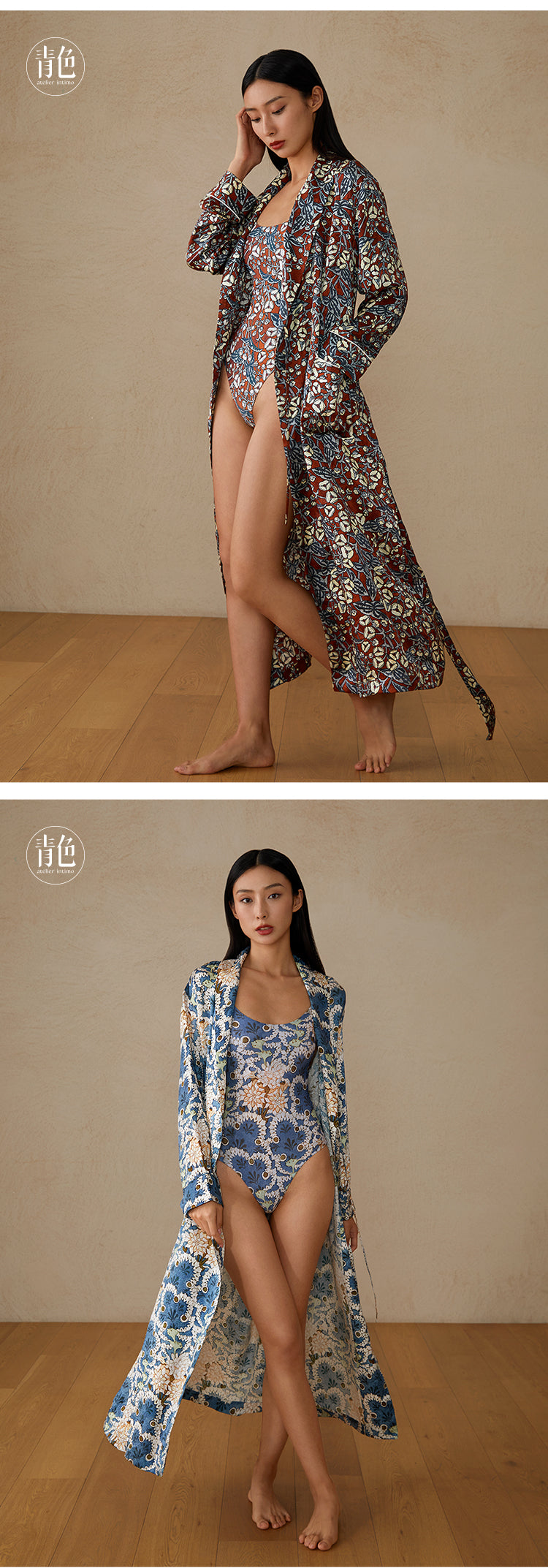 Atelier Intimo Sangbo Satin Robe