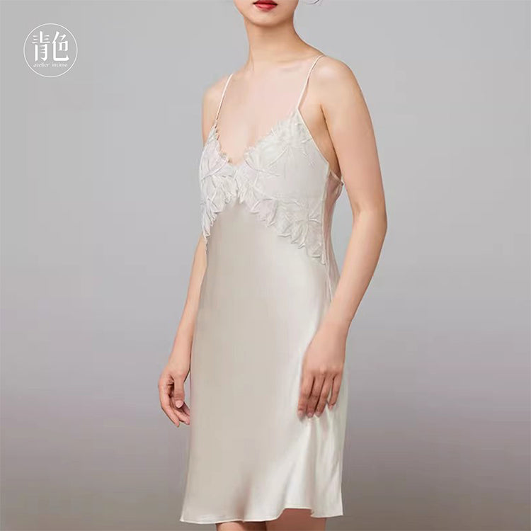 Atelier Intimo Hibiscus  Slip Dress