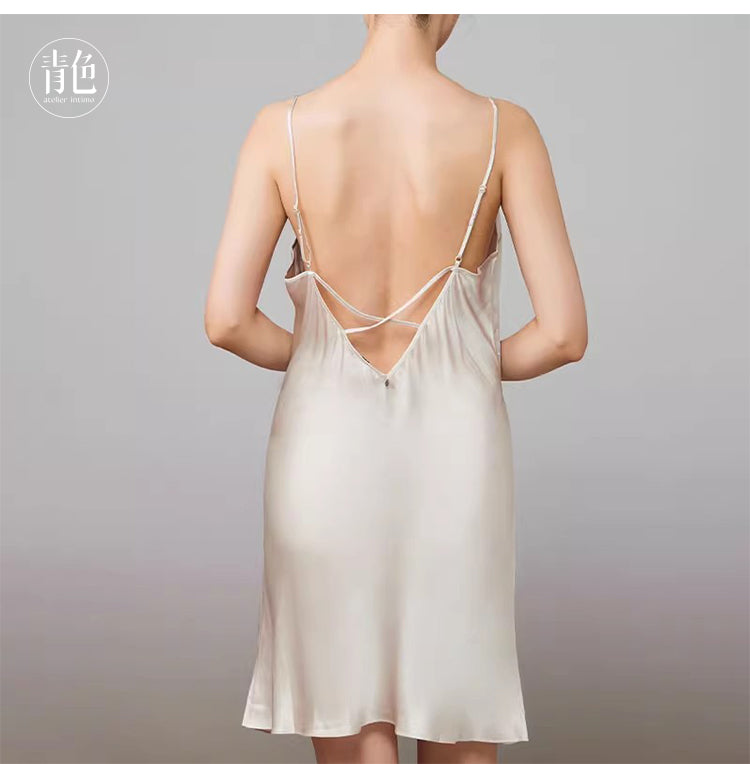 Atelier Intimo Hibiscus  Slip Dress