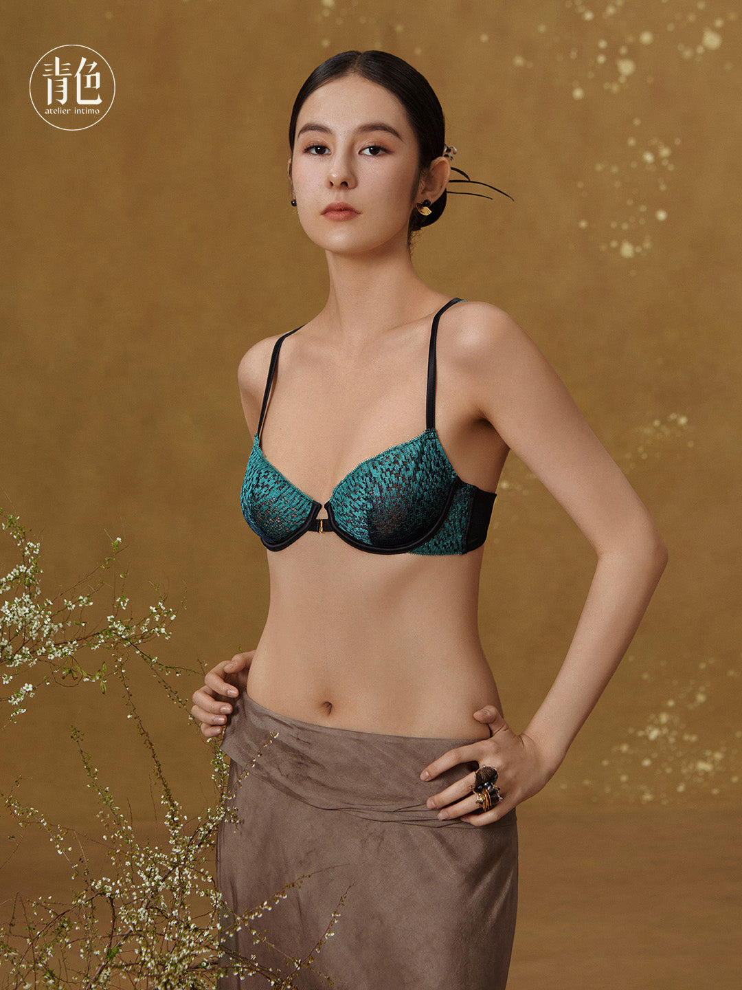 Atelier Intimo Qing Yu Zhi 3/4 Cup Bra