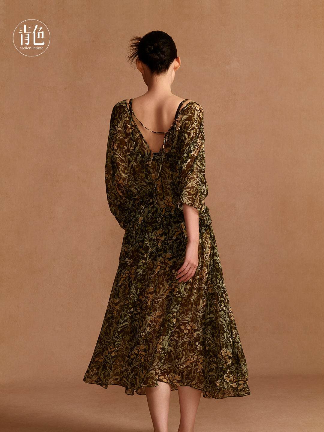 Atelier Intimo Jinxia Printed Robe