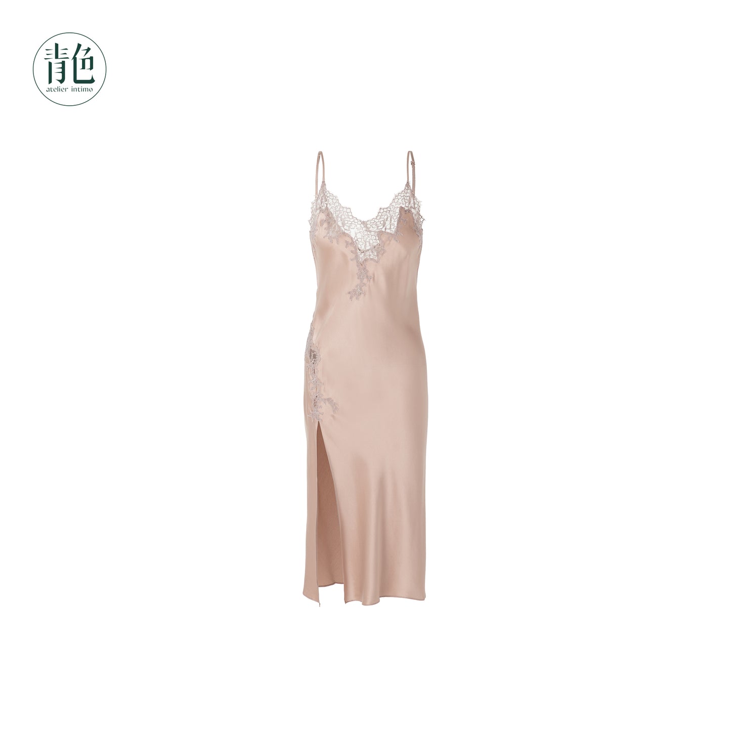 Atelier Intimo Spreading Vines Slip Dress
